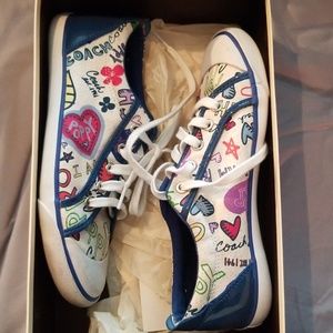 Coach poppy edition shoes
